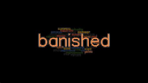 banished synonym|Banished synonyms .